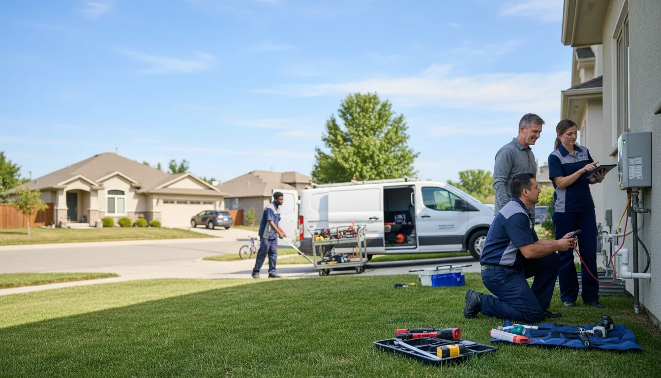 Tankless water heater service in Fairmont, NE